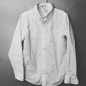 Janie and Jack Special Occasion White Button Down